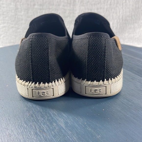 Ugg Luciah Knit Slip-On Sneaker Black Size 10 - Picture 4 of 8
